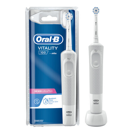 Brosse à dents électrique Braun Vitality D100 Sensi Ultra Thin, Oral-B