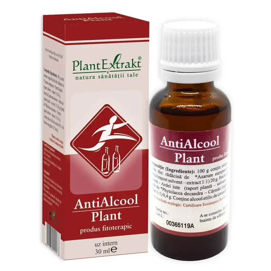 Plante Anti-alcool, 30 ml, Plant Extrakt