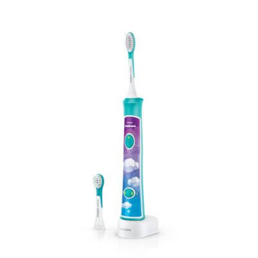 Periuta de dinti electrica sonica reincarcabila pentru copii, HX6322/04, Philips Sonicare