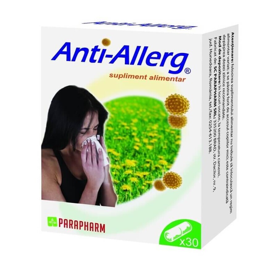 Anti-Allergie, 30 gélules, Parapharm