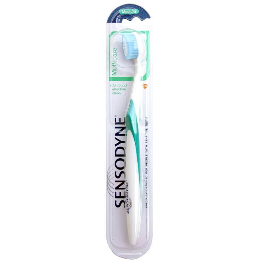 Brosse à dents Medium Expert Multicare Sensodyne, 1 pièce, Gsk