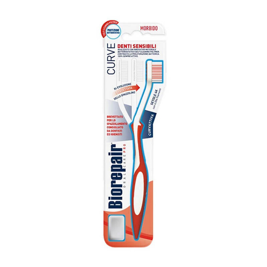 Brosse à dents pour dents sensibles Biorepair Pro Soft, Coswell