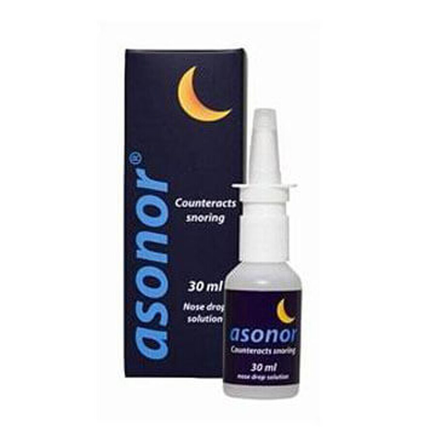 Gouttes nasales Asonor, 30 ml, Tanner Medical