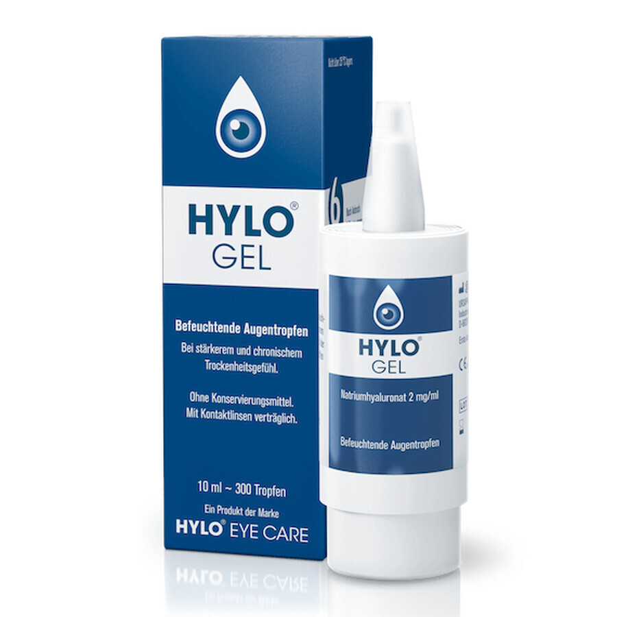 Hylo-Gel Collirio Lubrificante Acido Ialuronico 0,2%, 10 ml, UrsaPharm