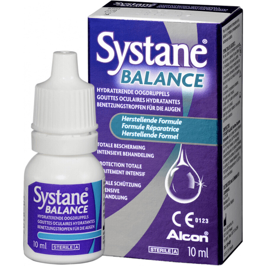 Systane Balance, Collirio Lubrificante Formula Ristorativa, 10 ml, Alcon recensioni