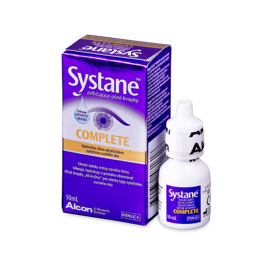 Systane Complete, collyre lubrifiant 10 ml, Alcon Évaluations