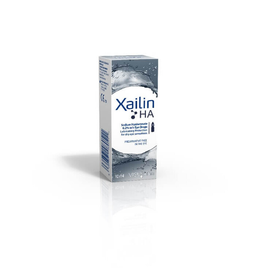 Picături oftalmice Xailin HA, 10 ml, Visufarma recenzii