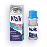 Gouttes pour les yeux secs et fatigués Vizik, 10 ml, Zdrovit