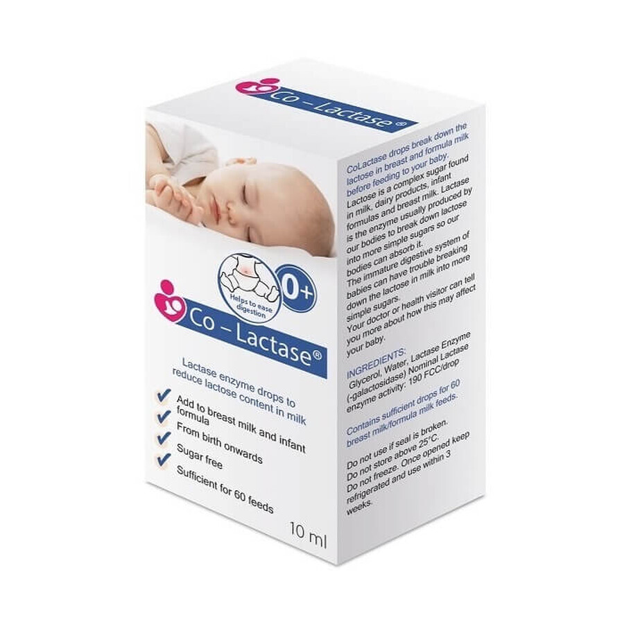 Co-Lactase Säuglingstropfen, 10 ml, Maxima HealthCare Ltd