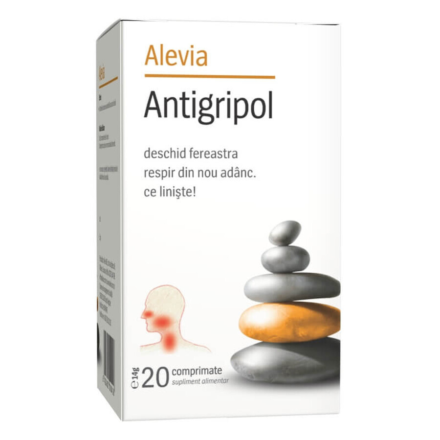 Antigripol, 20 comprimés, Alevia