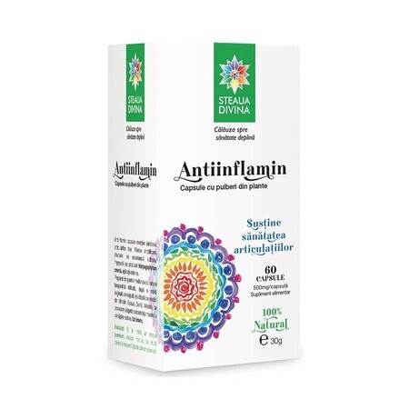 Anti-inflammatoire, 60 gélules, Divine Star