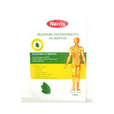 Patch anti-rhumatismal au menthol, 12 x 18 cm, Narcisse