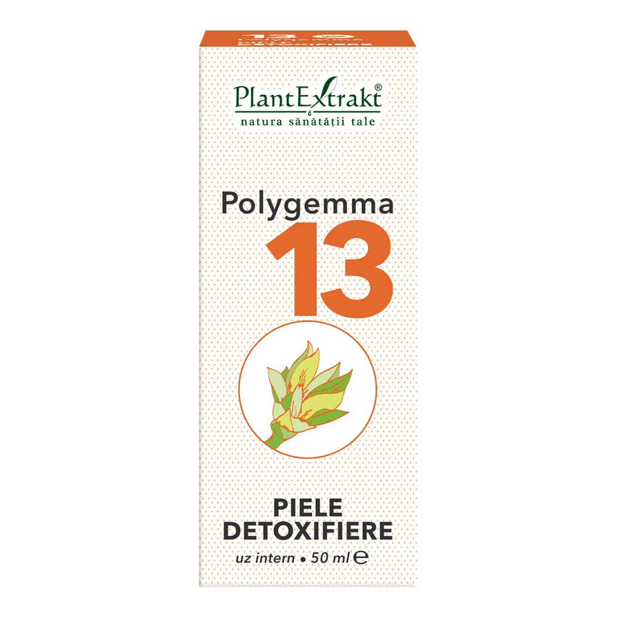 Polygemma 13 Entgiftende Haut, 50 ml, Plant Extrakt