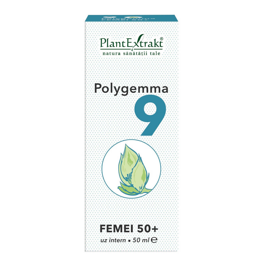 Polygemma 9, femmes 50+, 50 ml, Plant Extrakt