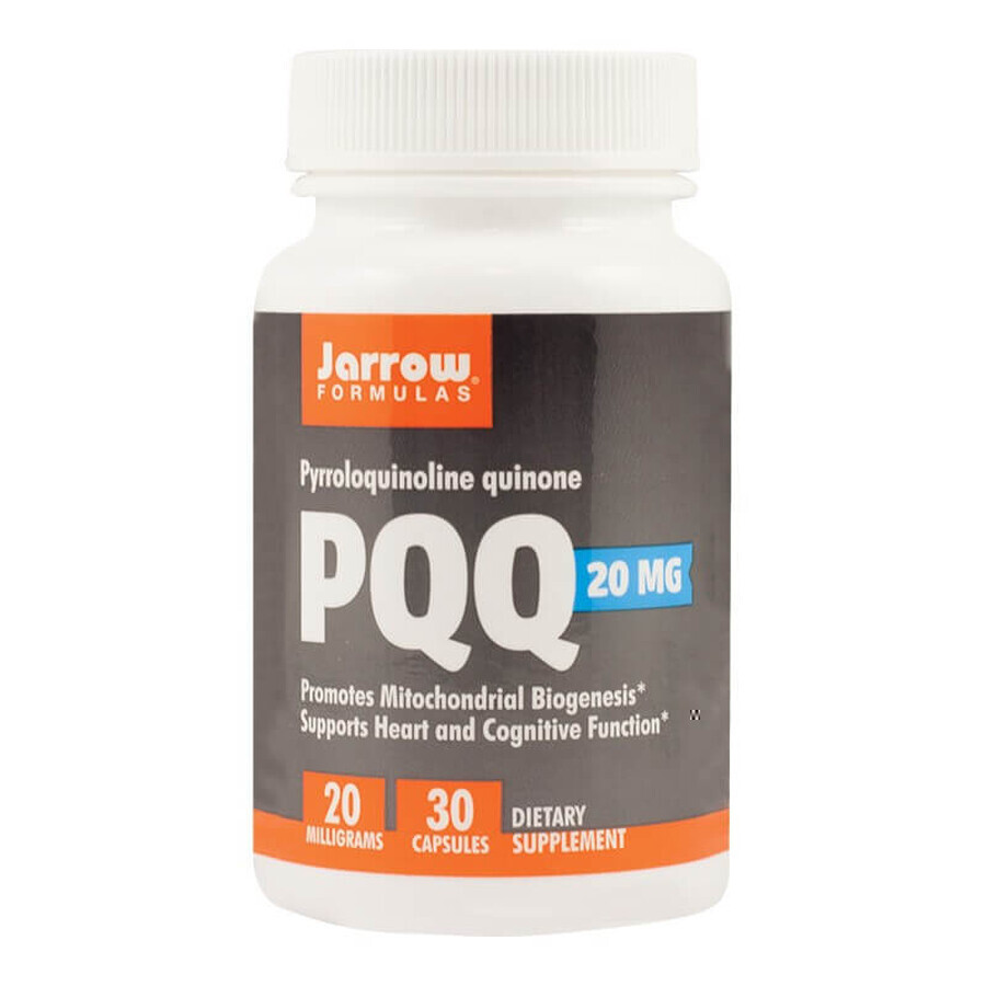 PQQ 20mg Jarrow Formulas, 30 gélules, Secom