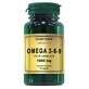 Premium Omega 3-6-9 Huile de graines de lin 1000 mg, 30 capsules, Cosmopharm