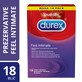 Preservativi Feel Intimate, 18 pezzi, Durex