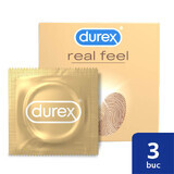 Préservatif Real Feel, 3 pièces, Durex