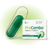 ProCombo Probiotique + Prébiotique pour la santé intestinale, 10 capsules, Vitaslim