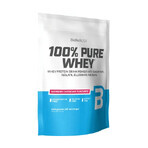 Pudra proteica 100% Pure Whey BioTech USA Raspberry Cheesecake, 454 g