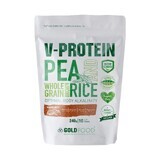 V-Protein Erdnuss-Pflanzenprotein-Pulver, 240 g, Gold Nutrition