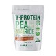 Pudra Proteica Vegetala V-Protein Alune de padure, 240 g, Gold Nutrition
