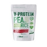 V-Protein poudre de protéines végétales à la fraise, 240 g, Gold Nutrition