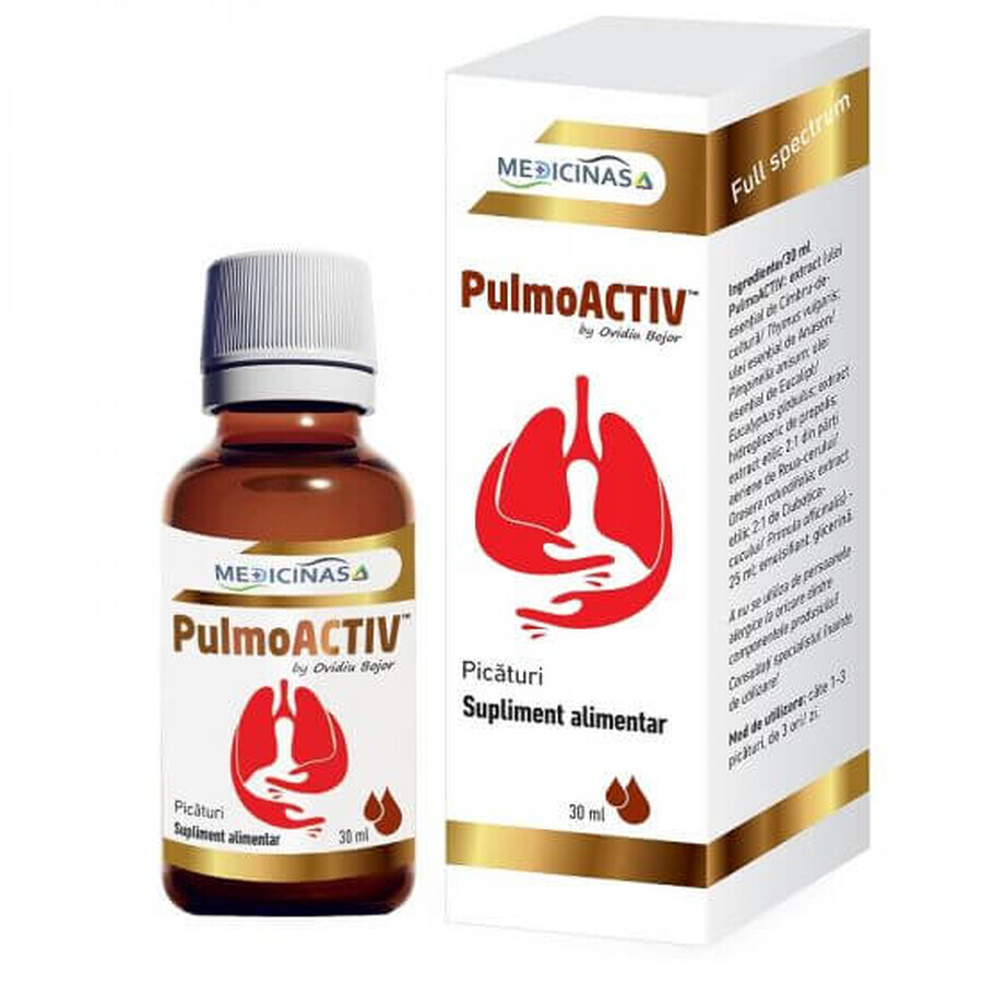 PulmoActiv gocce, 30 ml, Medicinali recensioni
