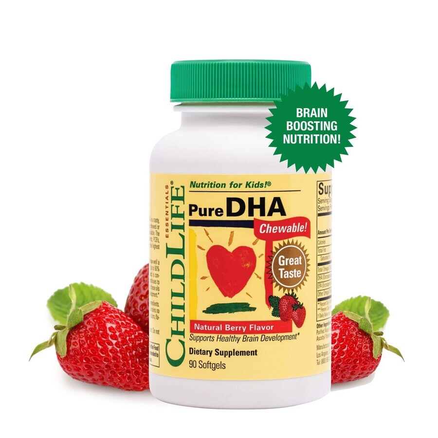 Pure DHA Childlife Essentials, 90 capsule, Secom