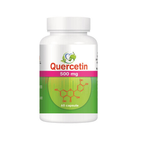 Quercétine 500mg, 60 capsules, Justin Pharma