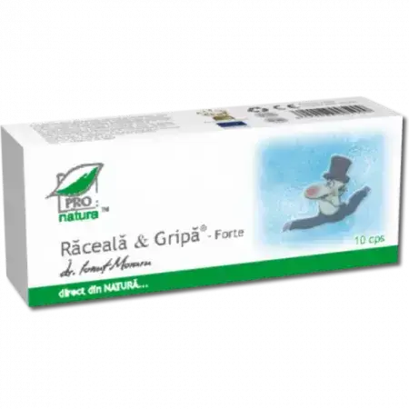 Raffreddore e influenza Forte, 30 capsule, Pro Natura