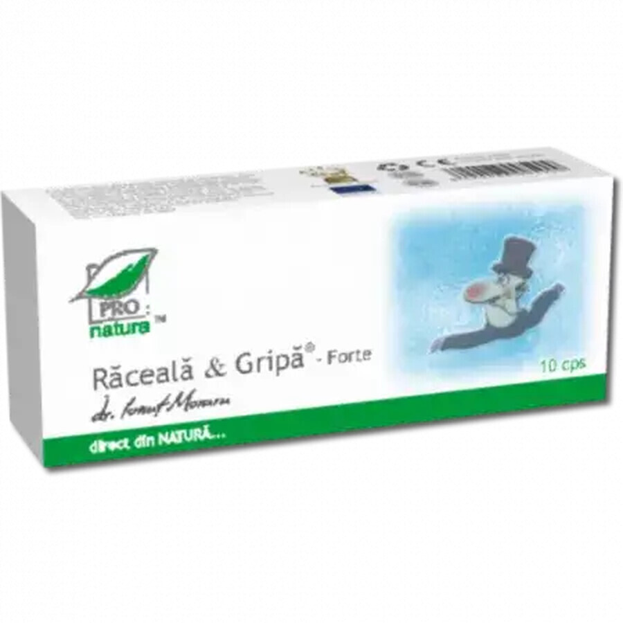 Raffreddore e influenza Forte, 30 capsule, Pro Natura