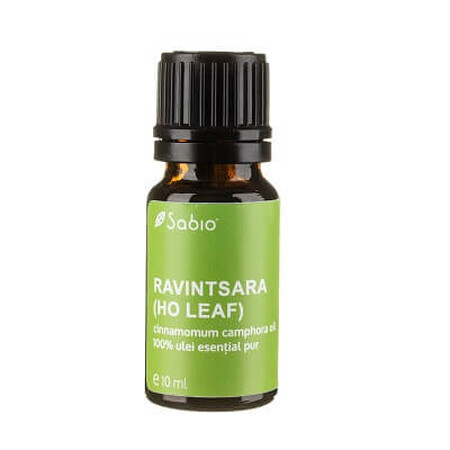 RAVINTSARA (HO LEAF), huile essentielle (cinnamomum camphora), 10 ml, Sabio