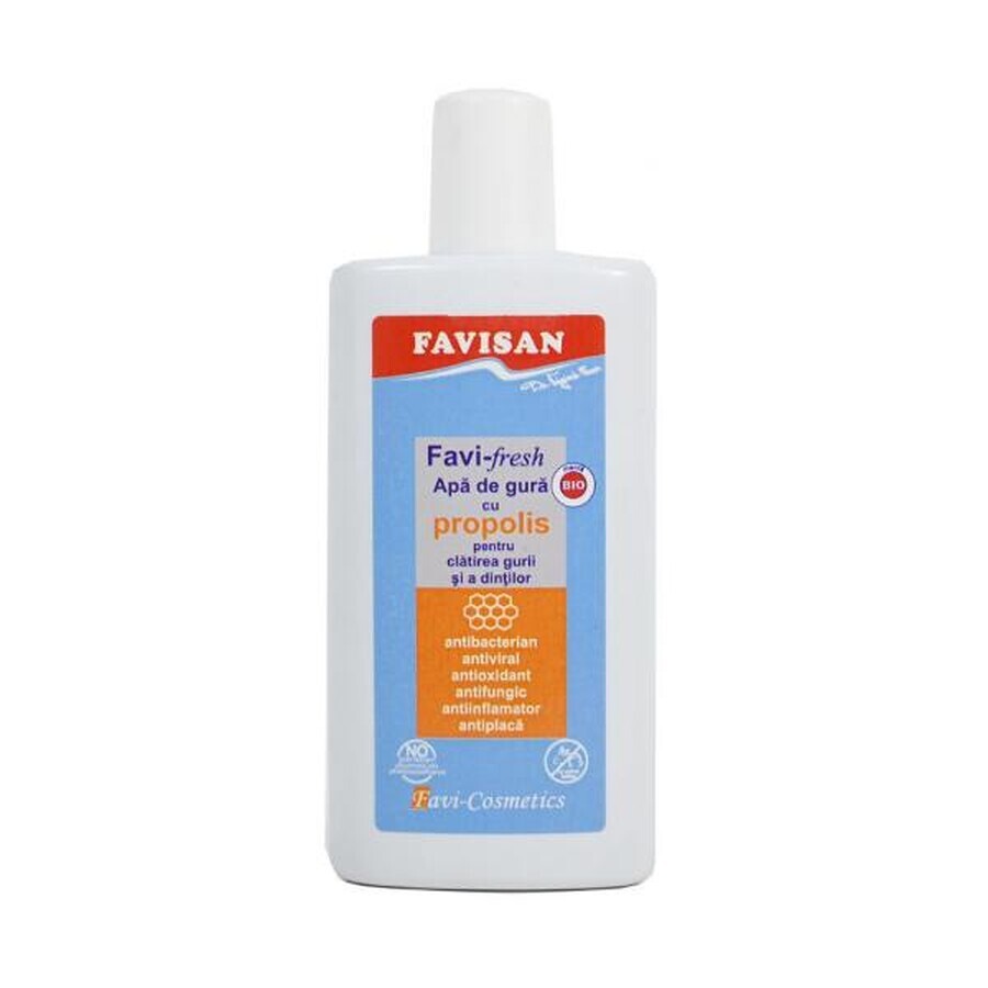 Bain de bouche à la propolis Favi-fresh, 250 ml, Favisan