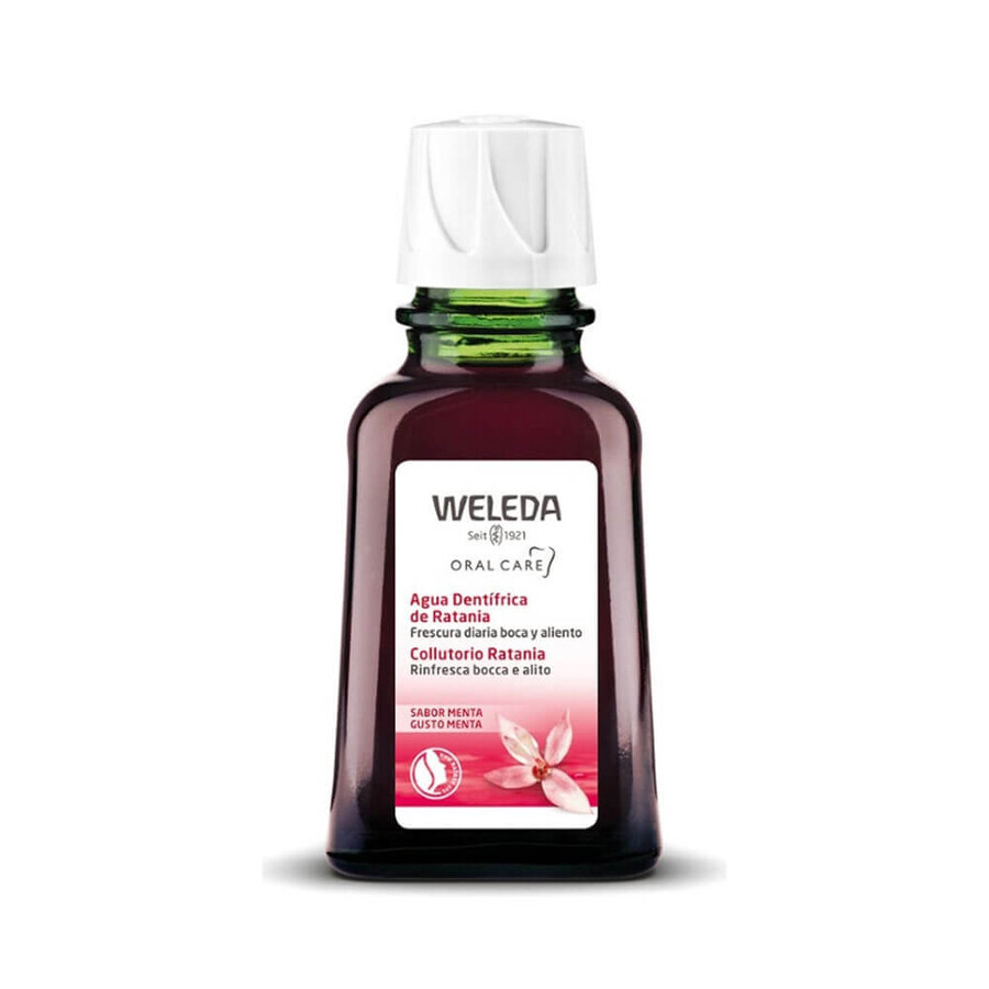 Weleda Oral Care - Collutorio alla Ratania Gusto Menta, 50ml