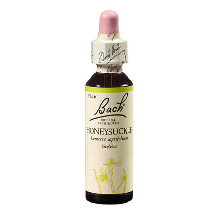 Honeysuckle Original Bach Honeysuckle Flower Remedy, 20 ml, Rescue Remedy