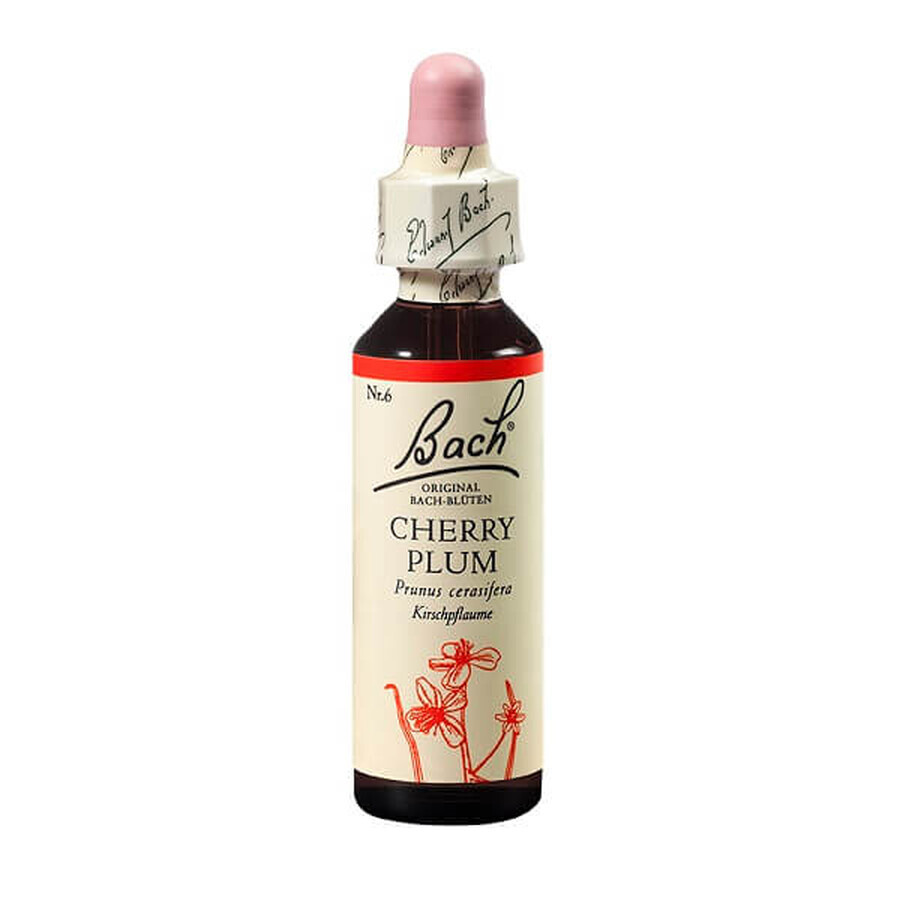 Bach Original Cherry Plum Cherry Plum Flower Remedy, 20 ml, Rescue Remedy