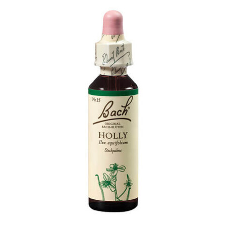 Holly Original Bach Flower Remedy, 20 ml, Rescue Remedy