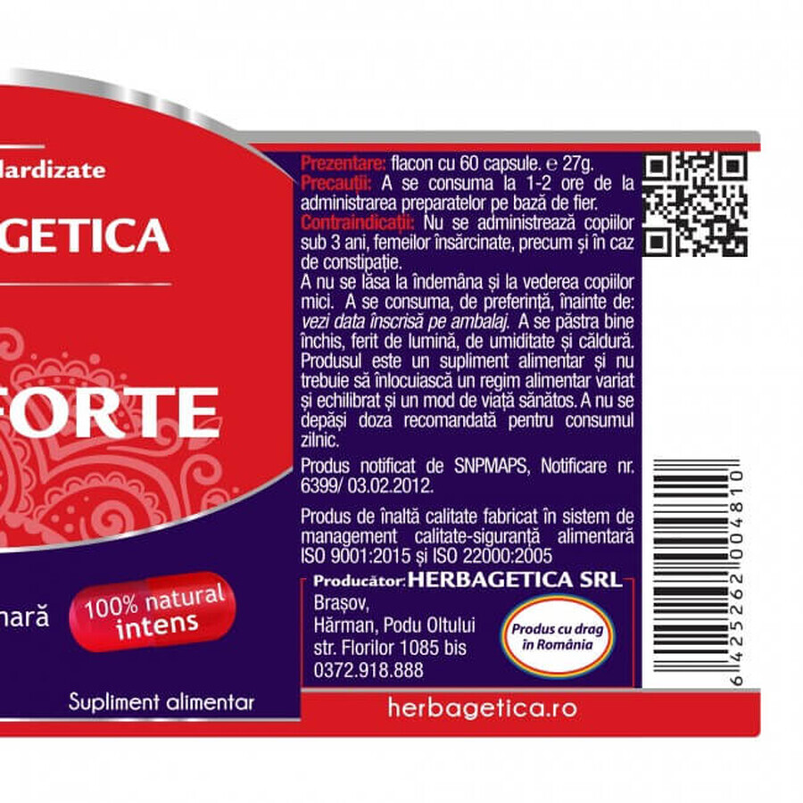 Renal Forte, 120 gélules, Herbagetica