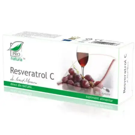 Resveratrol C, 30 gélules, Pro Natura