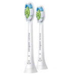 Recharge pour brosse à dents électrique W2 Optimal White, 2 pièces, HX6062/10, Philips Sonicare