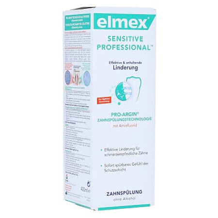 Mundspülung Sensitive Professional Pro-Argin, 400 ml, Elmex