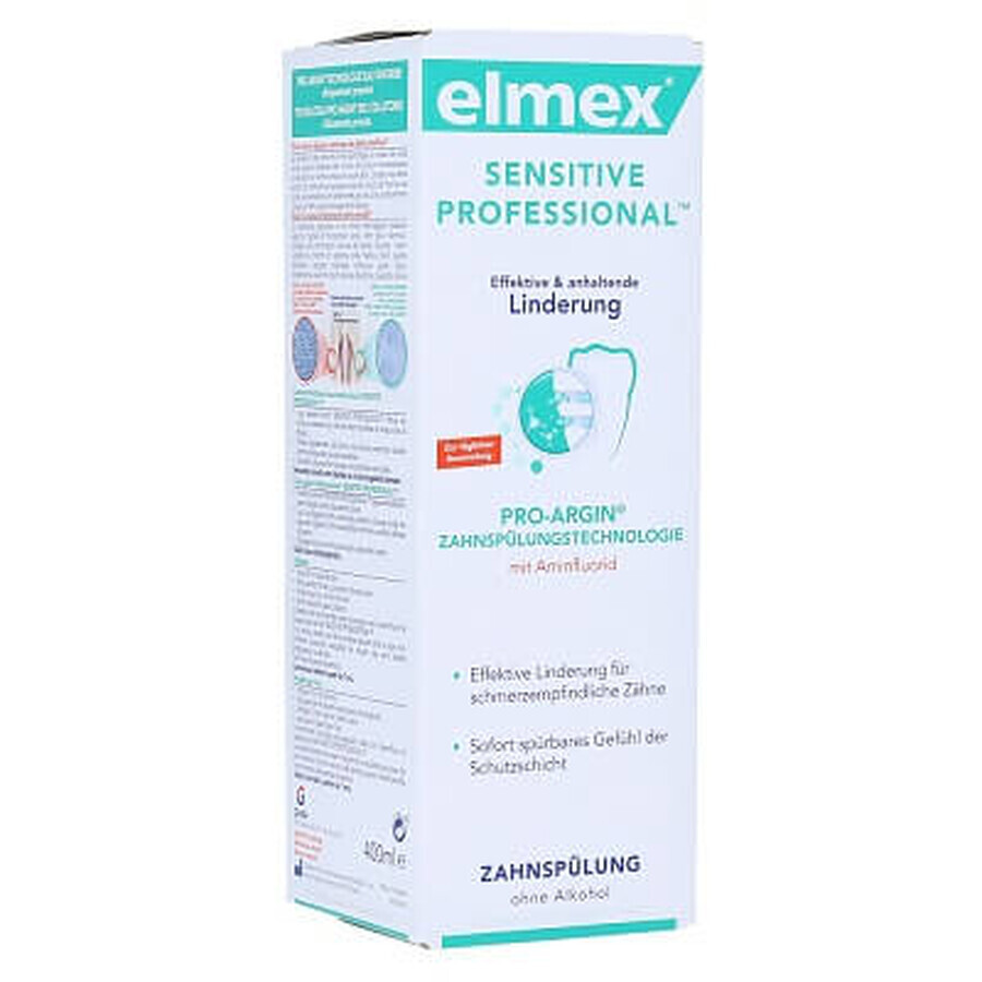 Rince-bouche Sensitive Professional Pro-Argin, 400 ml, Elmex