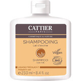 Shampooing quotidien bio au yaourt, 250 ml, Cattier