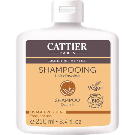 Shampooing quotidien bio au yaourt, 250 ml, Cattier