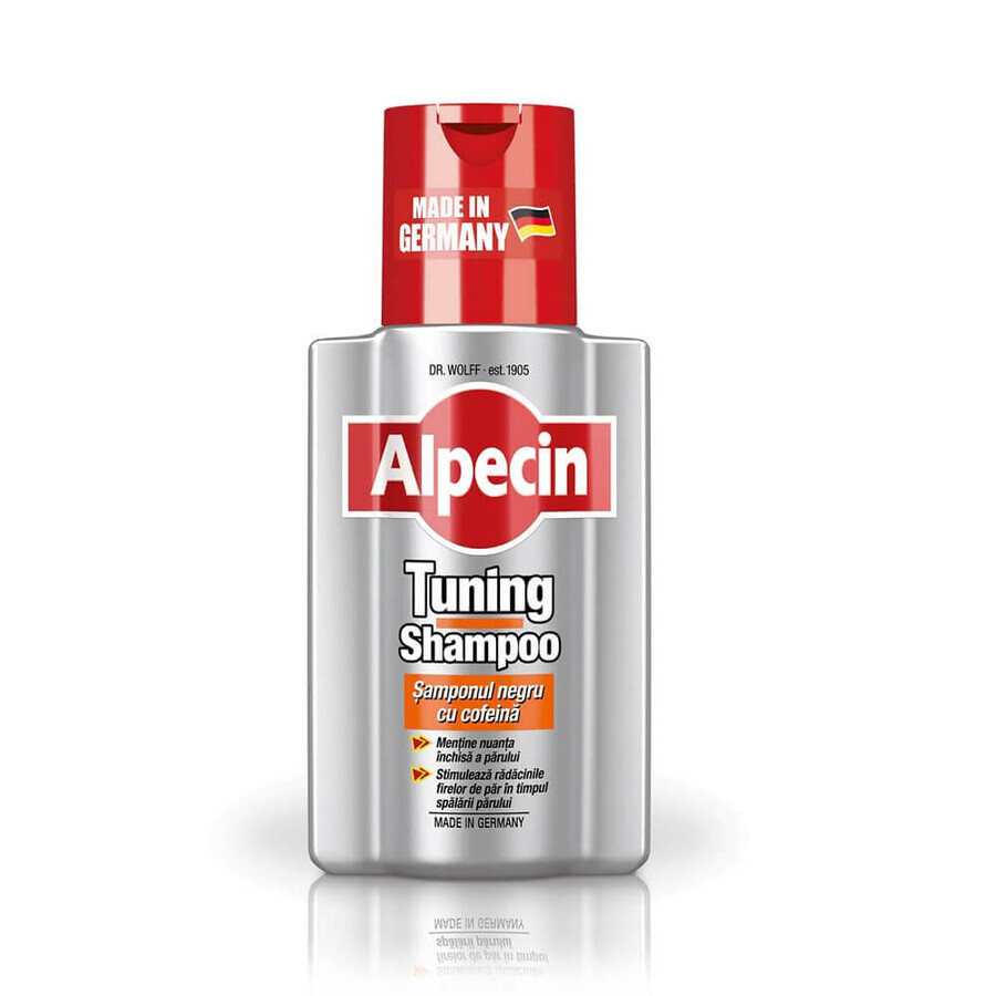 Shampoo alla caffeina Alpecin Tuning, 200 ml, Dr. Wolff