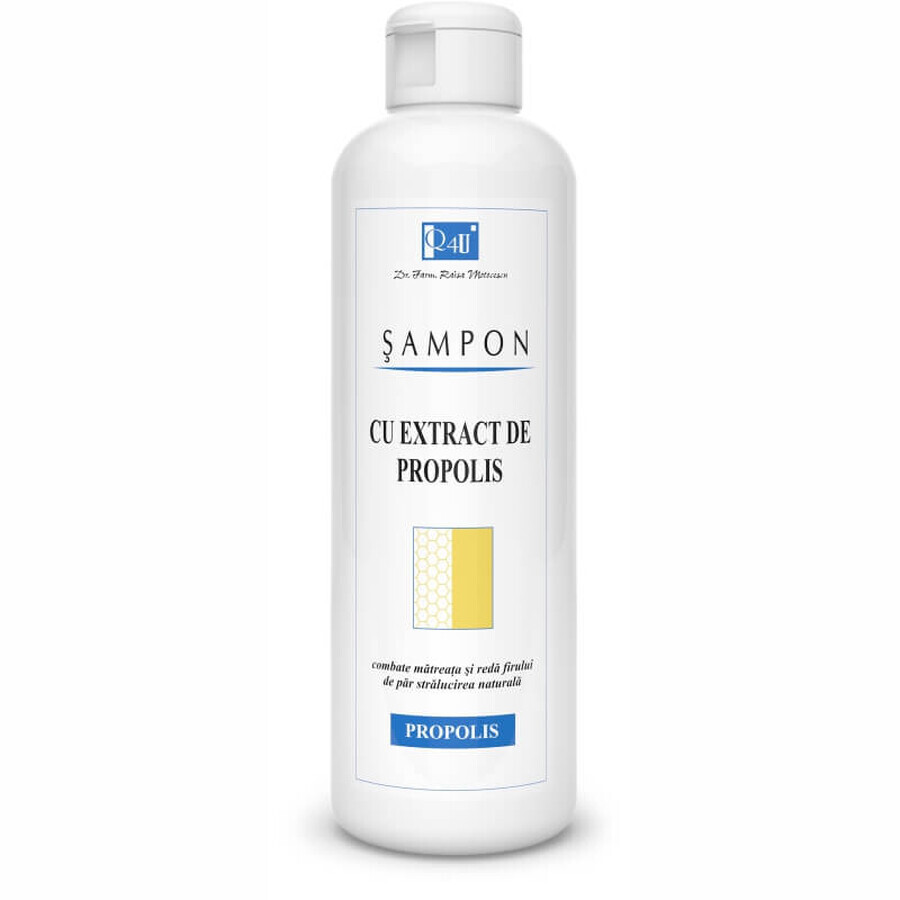 Shampoo con estratto di Propoli Q4U, 250 ml, Tis Farmaceutic