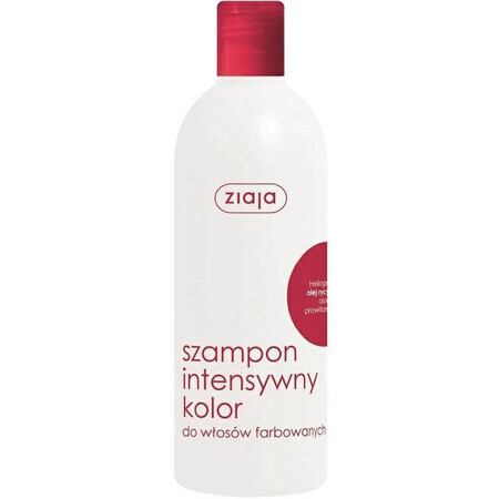 Shampoo mit Rizinusöl für coloriertes Haar, 400 ml, Ziaja