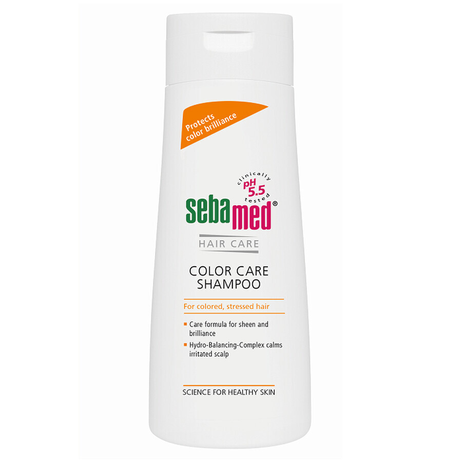 Dermatologisches Shampoo für coloriertes Haar, 200 ml, sebamed