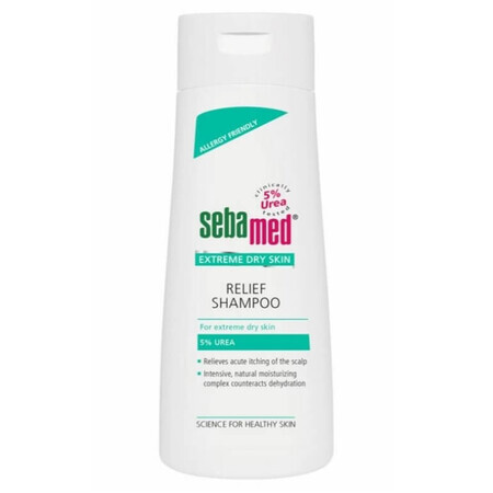 Dermatologisches Shampoo für sehr trockene Haut 5% Urea, 200 ml, sebamed